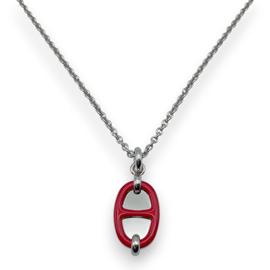 プレオウンドエルメス ミニ・マイヨン ペンダント PM H100053FP12 ルージュヴィフ