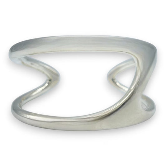 プレオウンドエルメス シェーヌ・ダンクル パンク バングル 16 シルバー925