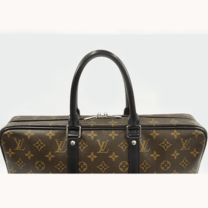 사전 소유의 Louis Vuitton Porte Documain Vowiage M40225