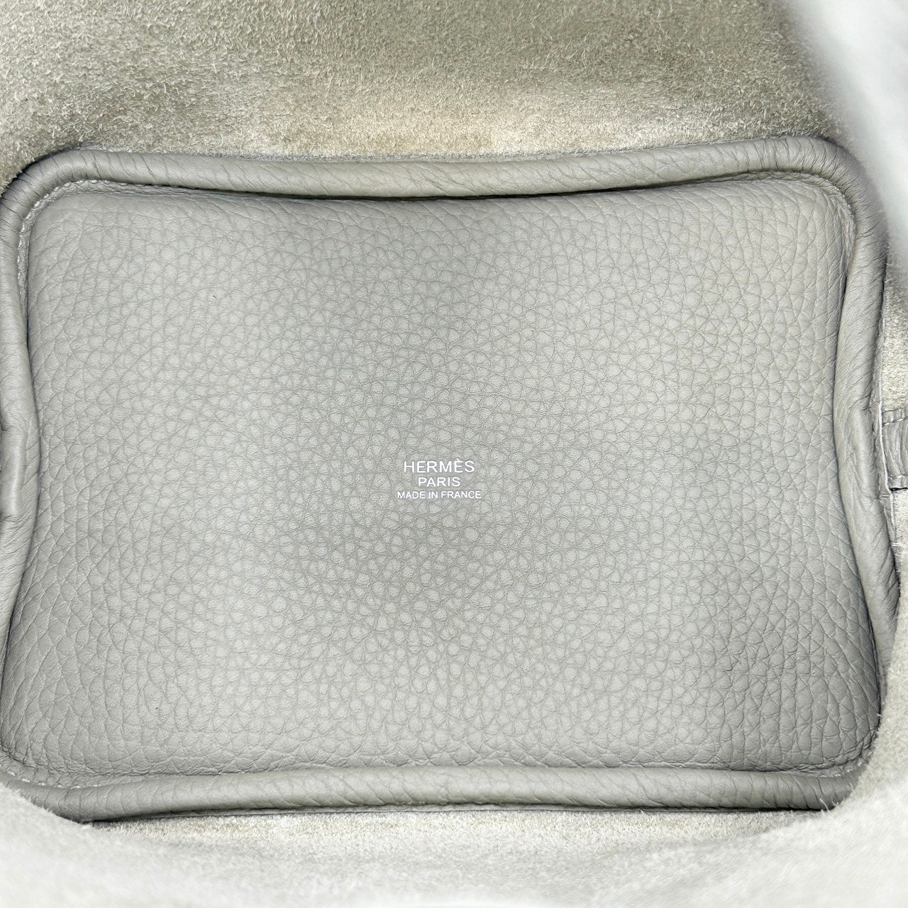 [聖誕節特價價格] Hermes Picotin Lock PM Sage Torillon Clemence Silver Fittings B刻有