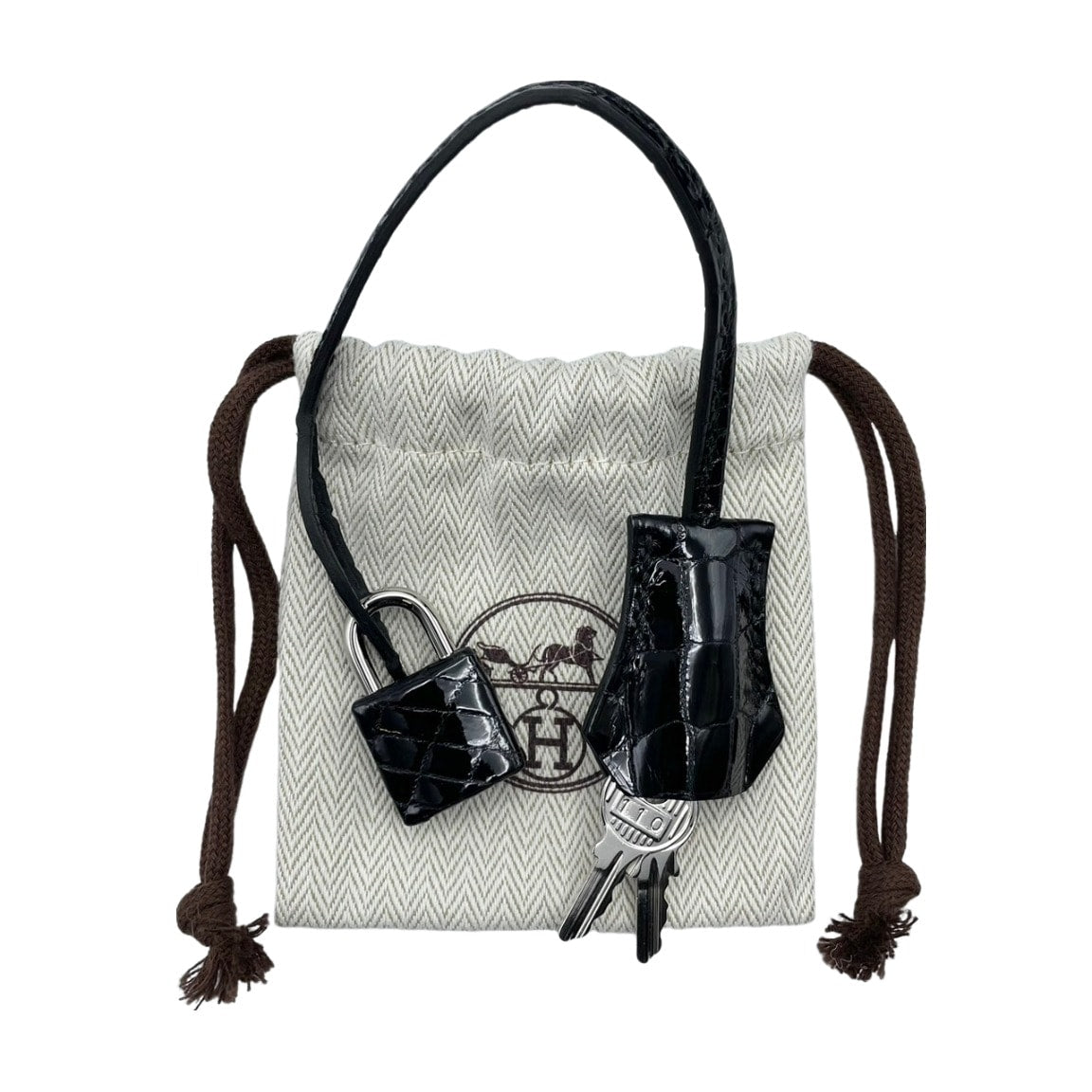 [售出的價格明顯低於常規價格！]呢Hermes Birkin 30 NILOTTICUS黑色銀色金屬配件Z刻了