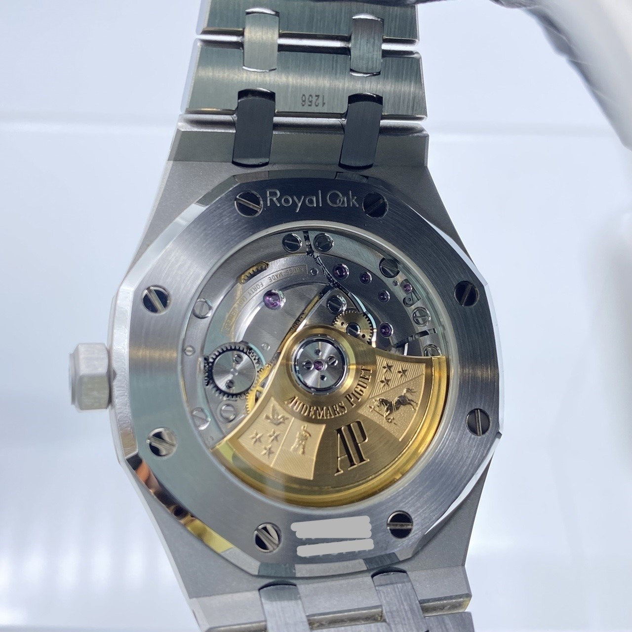 Pre-Owned Audemars Piguet Royal Oak 15450ST.OO.1256ST.01 Silver