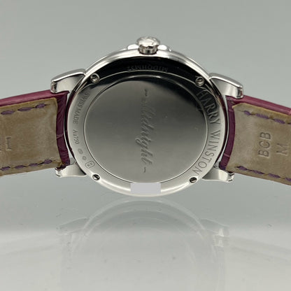 二手Harry Winston Midnight MidQHM32W002 Silver 32mm