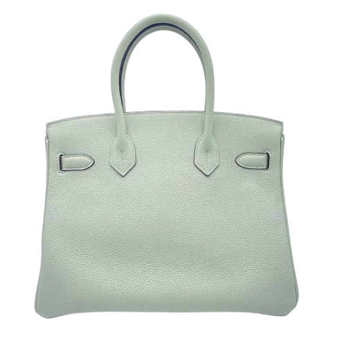 사전 소유 [현금 가격] Hermes Birkin 30 Grineve Togo Gold Hardware B 새겨 져