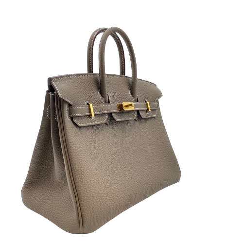 Hermes Birkin 25 Etouptogo Gold Hardware B가 새겨 져 있습니다