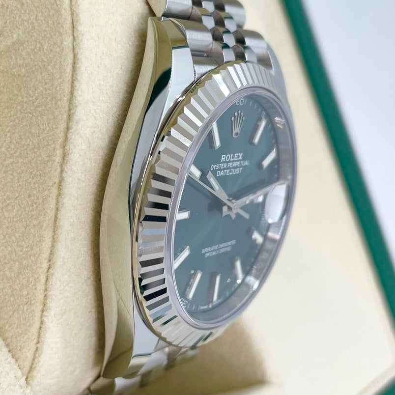 Pre-Owned Rolex Datejust 126334 Mint Green