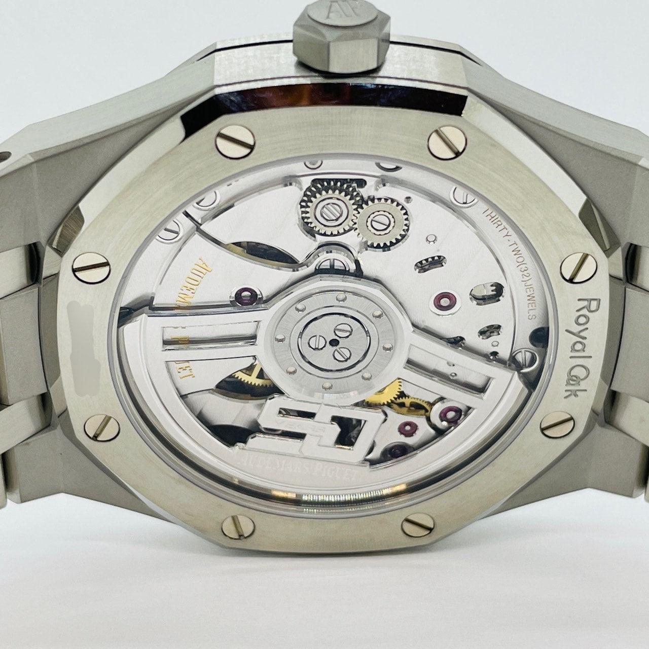 사전 소유의 오디오 돼지 Piguet Royal Oak Grey 15510st.oo.1320st.05 50 주년 기념 모델