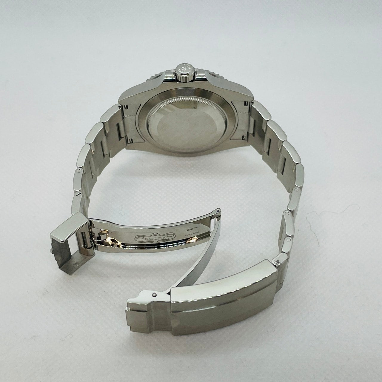 Pre-Owned Rolex Submariner Date 126610LV Oyster Bracelet Black Green
