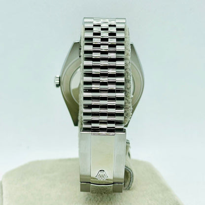 Pre-Owned Rolex Datejust 126334 Mint Green Fluted Motif
