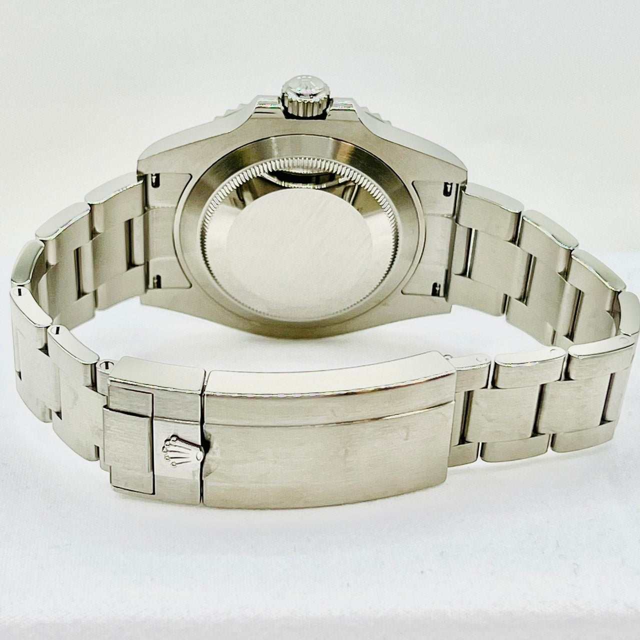 Pre-Owned Rolex Submariner Date 126610LV Oyster Bracelet Black Green