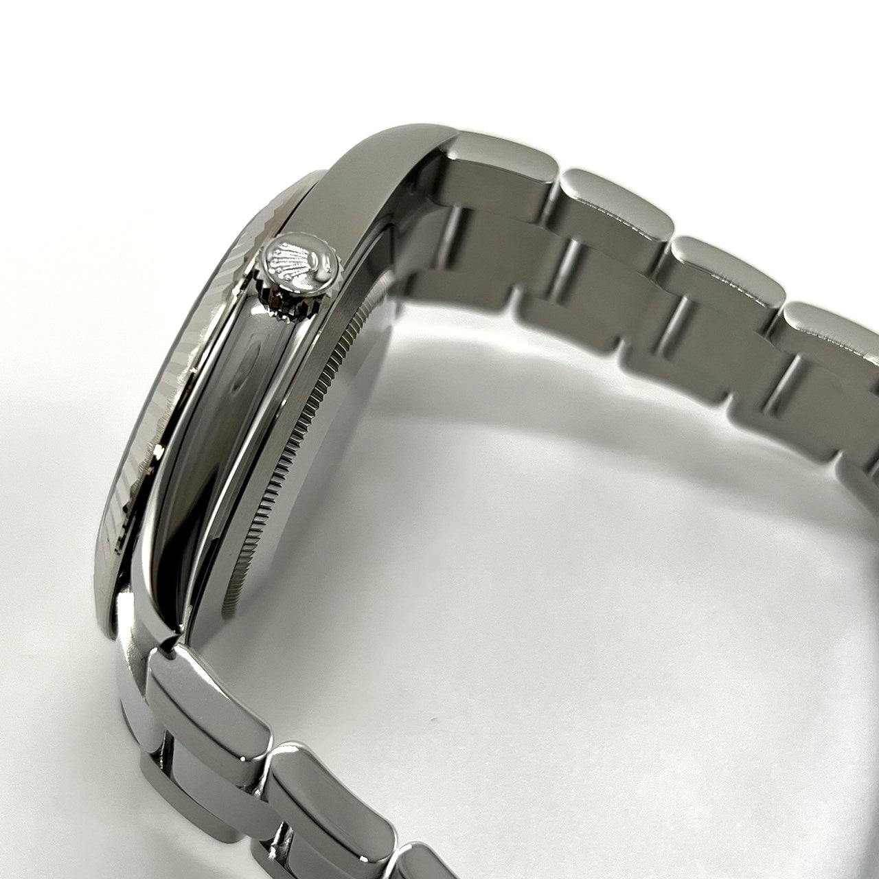 プレオウンド ロレックス デイトジャスト 126334 ミントグリーン オイスターブレス 41mm