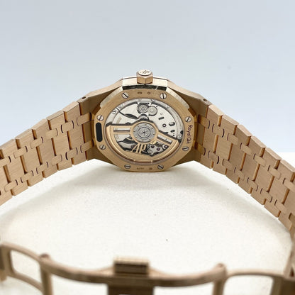 ★最終價格★Audemars Piguet Royal Oak Pink Gold 15500or.oo.1220or.01黑色41mm