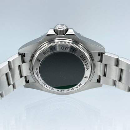 사전 소유 ★Luxaria Open 캠페인★롤렉스 바다 거주자 126660 스테인레스 스틸 D 블루 44mm