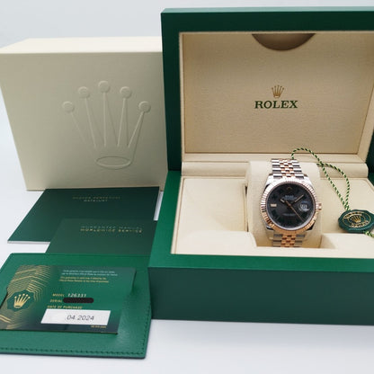 プレオウンド ロレックス デイトジャスト 126331 スレートローマン 41mm