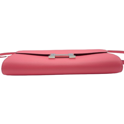 Hermes Constance Tugo W20 Rose Azare Ever Color Silver Metal Fittings B 조각.