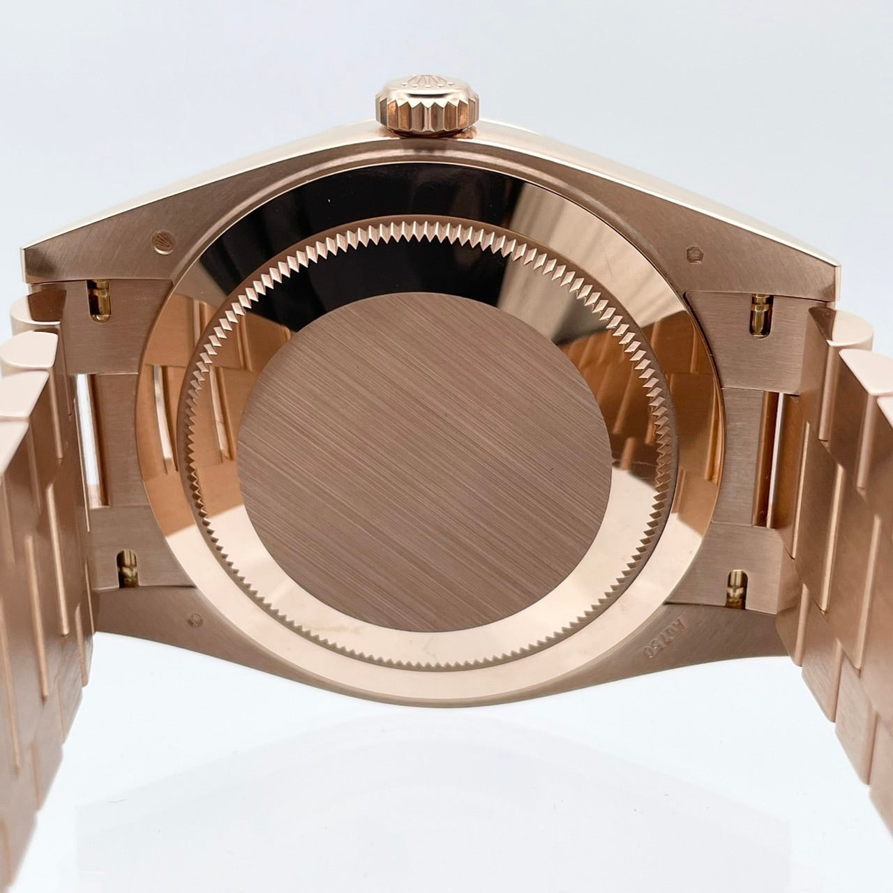 プレオウンド ロレックス デイデイト 228235 エバーローズゴールド オリーブグリーン ローマン 40mm