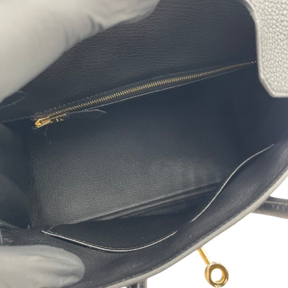 プレオウンド 【現金特価】エルメス バーキン25 ノワール トゴ ゴールド金具 W刻印