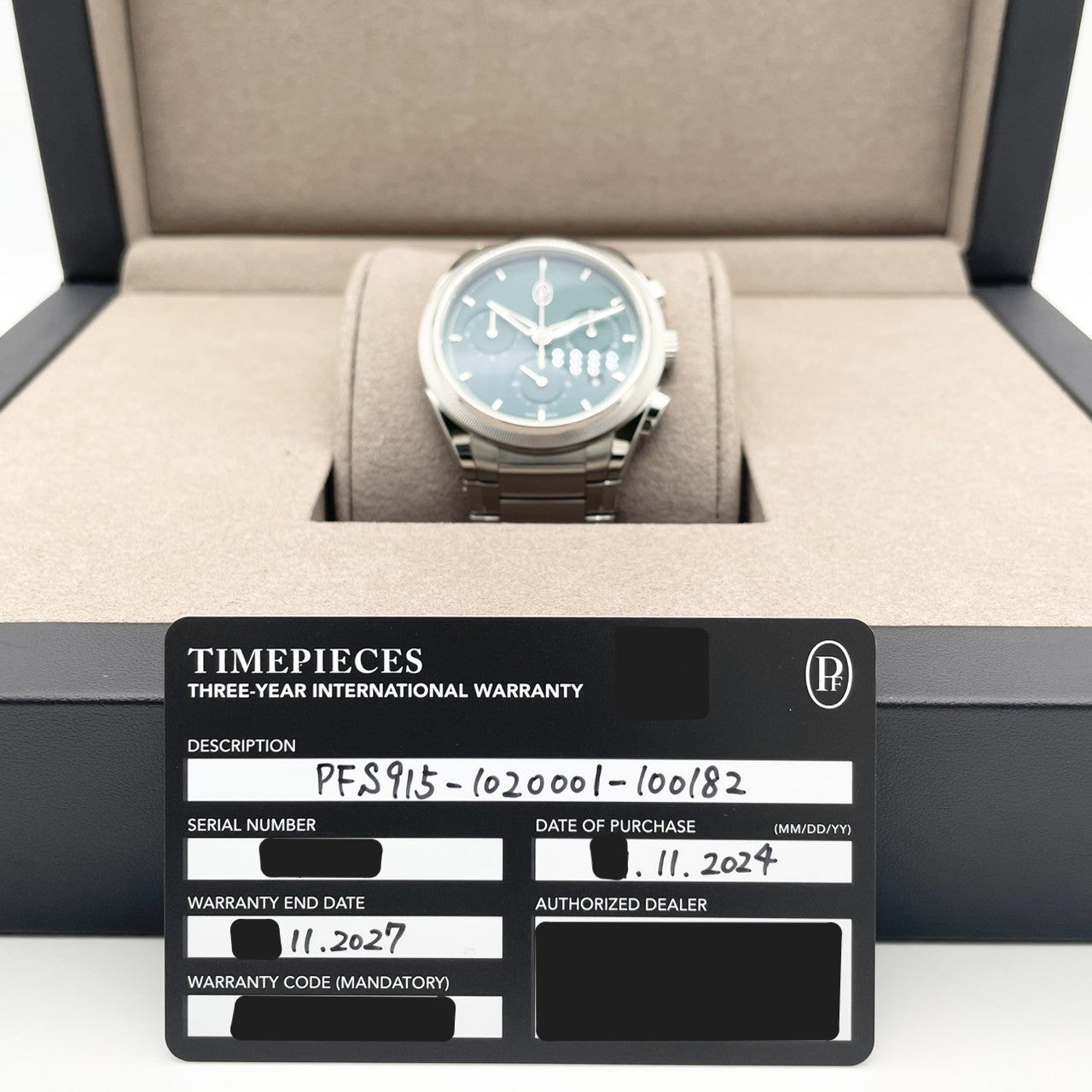 二手Parmigiani Fleurier Tonda PFS915-1020001-100182绿色42mm