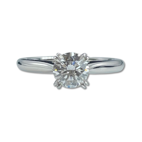 사전 소유의 Harry Winston Solitaire RGDPRD007NSS-050 No. 9 D0.7CT PT950