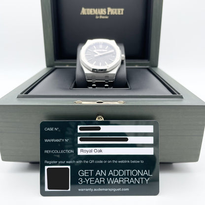 Pre-Owned Audemars Piguet Royal Oak 15510ST.OO.1320ST.10 Grey 41mm