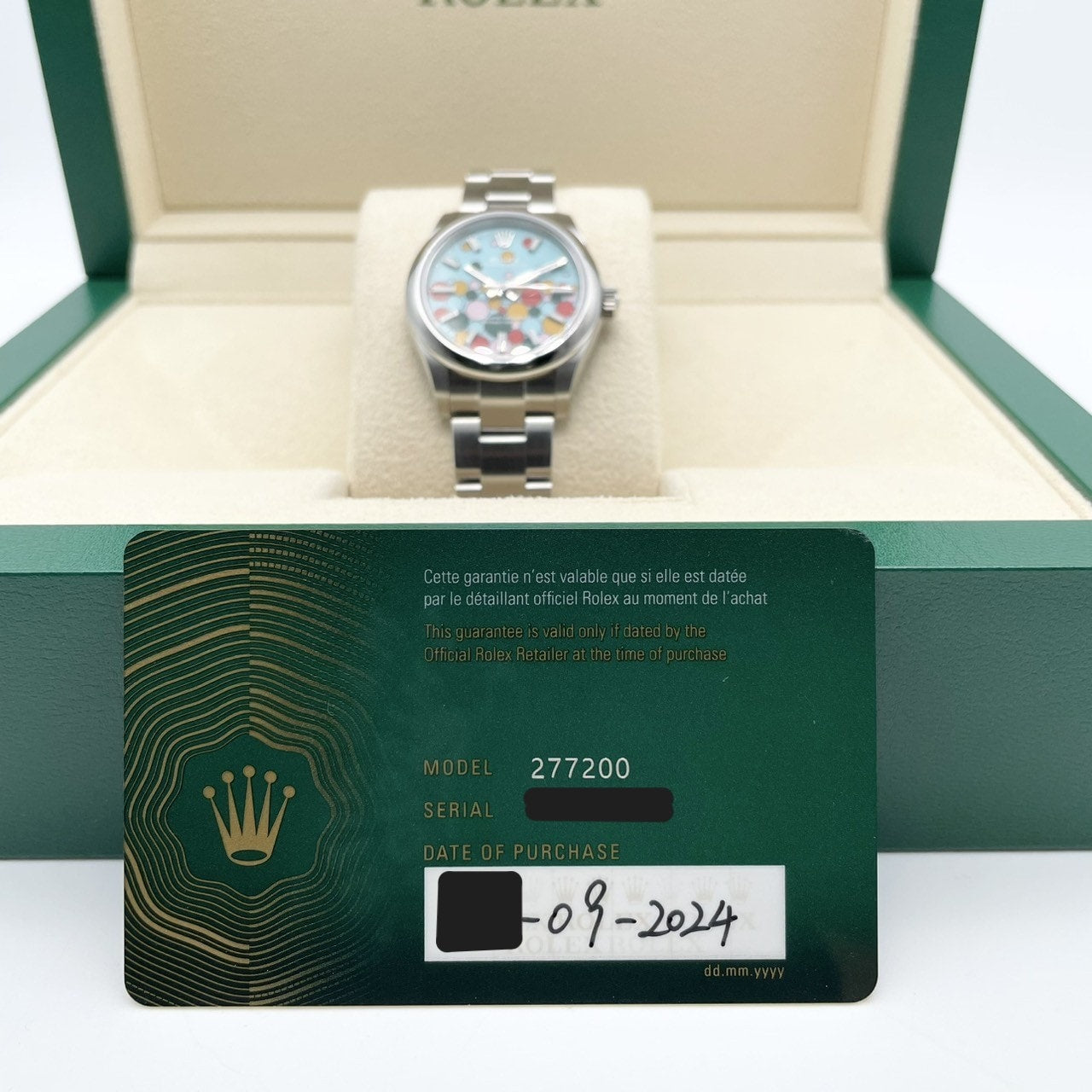 Pre-Owned Rolex Oyster Perpetual 277200 Celebration Motif 31mm