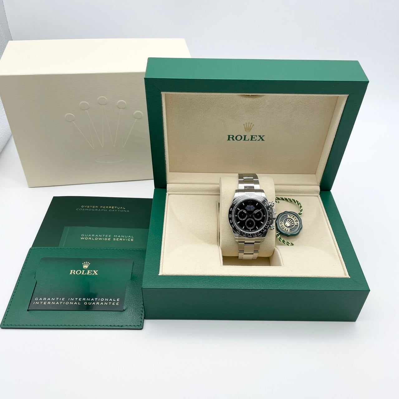 プレオウンド ロレックス デイトナ 126500LN  ブラック ステンレススチール オイスターブレス 40mm