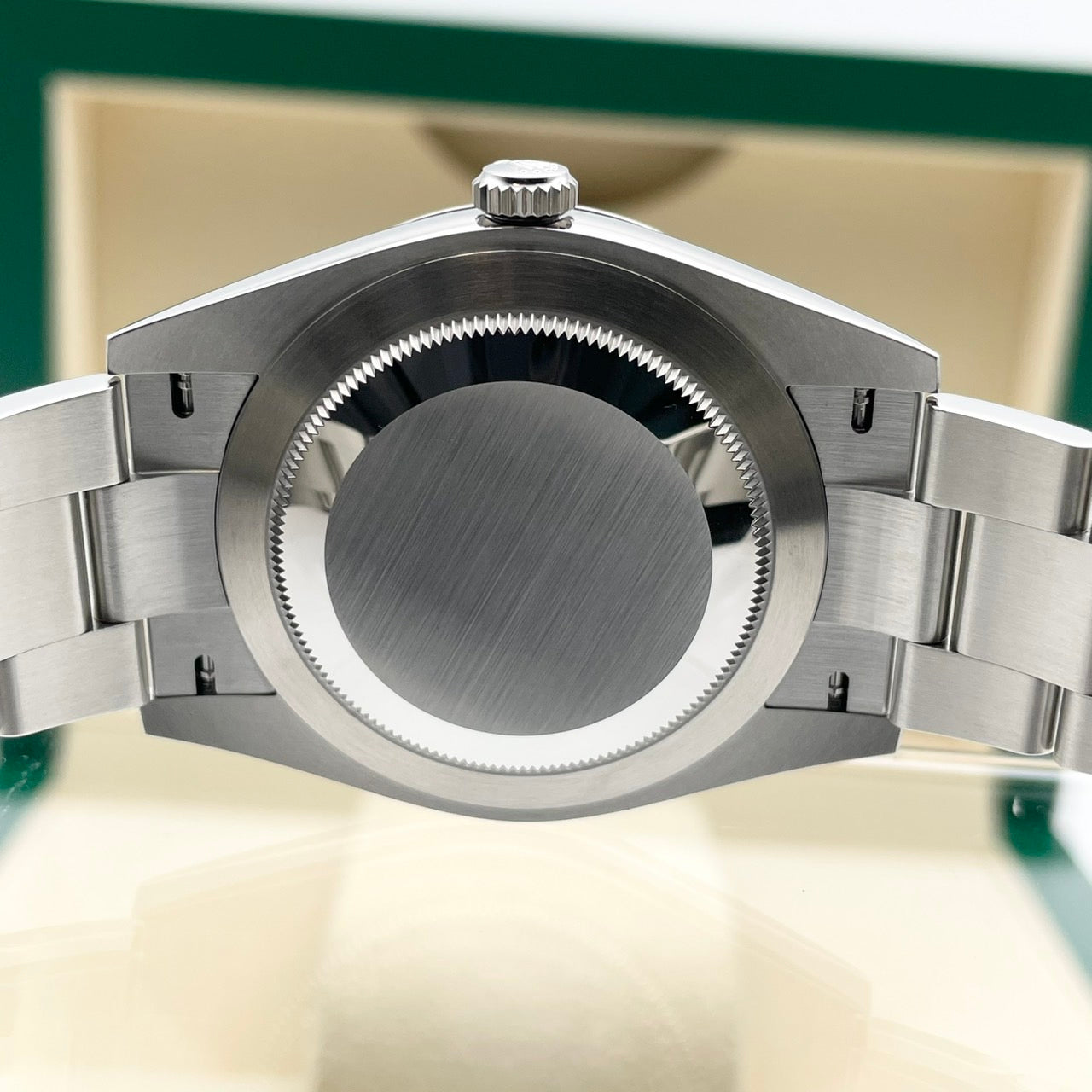 プレオウンド ロレックス オイスターパーペチュアル 124300 ターコイズブルー ステンレスチール 41mm