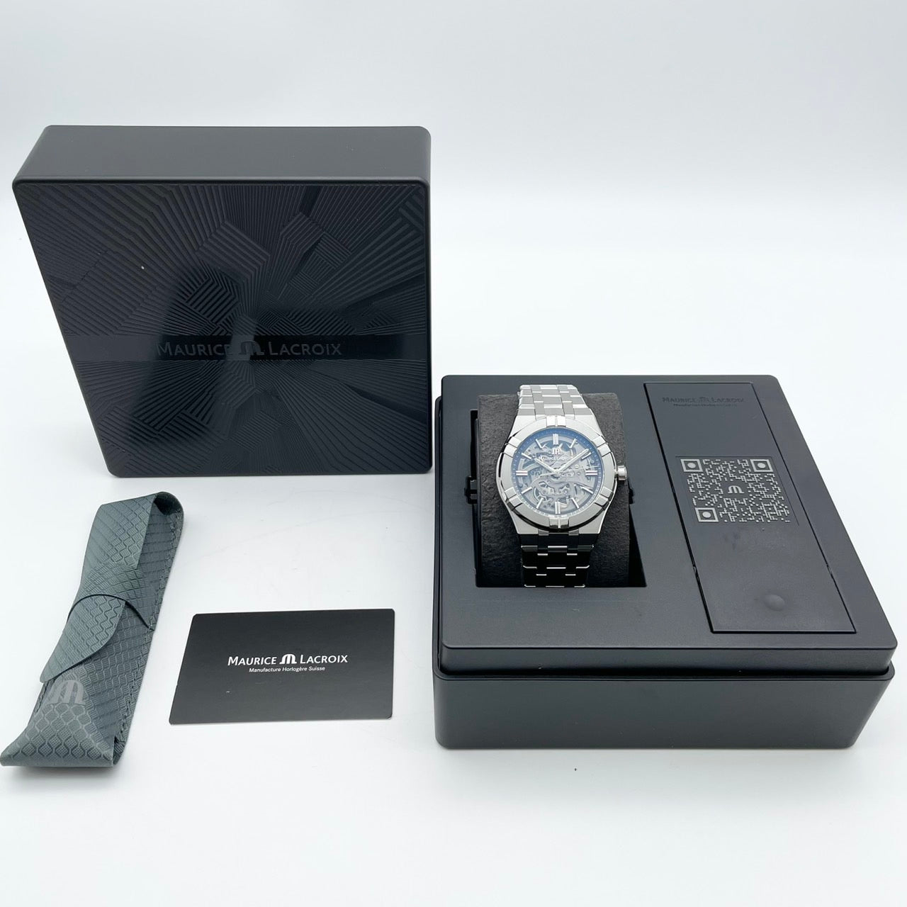 二手Maurice Lacroix图标自动骨架AI6007-SS002-030-1