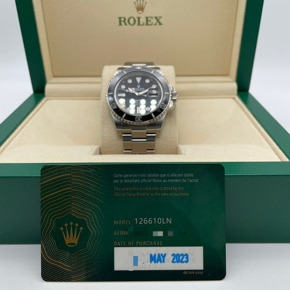 プレオウンド ロレックス サブマリーナーデイト 126610LN ブラック 41mm