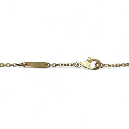 プレオウンドヴァンクリーフ＆アーペル ドゥ パピヨン ネックレス VCARP7UP00 ターコイズ イエローゴールド