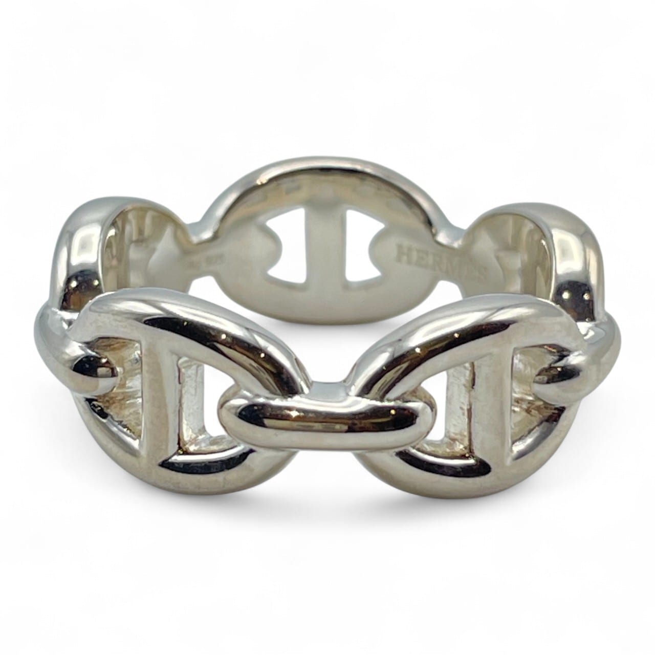 プレオウンドエルメス シェーヌ・ダンクル アンシェネリング 52 シルバー925