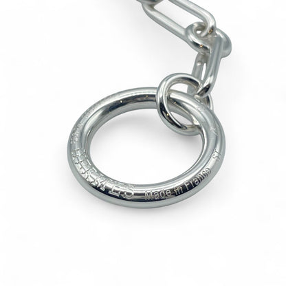 プレオウンドエルメス シェーヌ・ダンクル パンクネックレス 42�p シルバー925