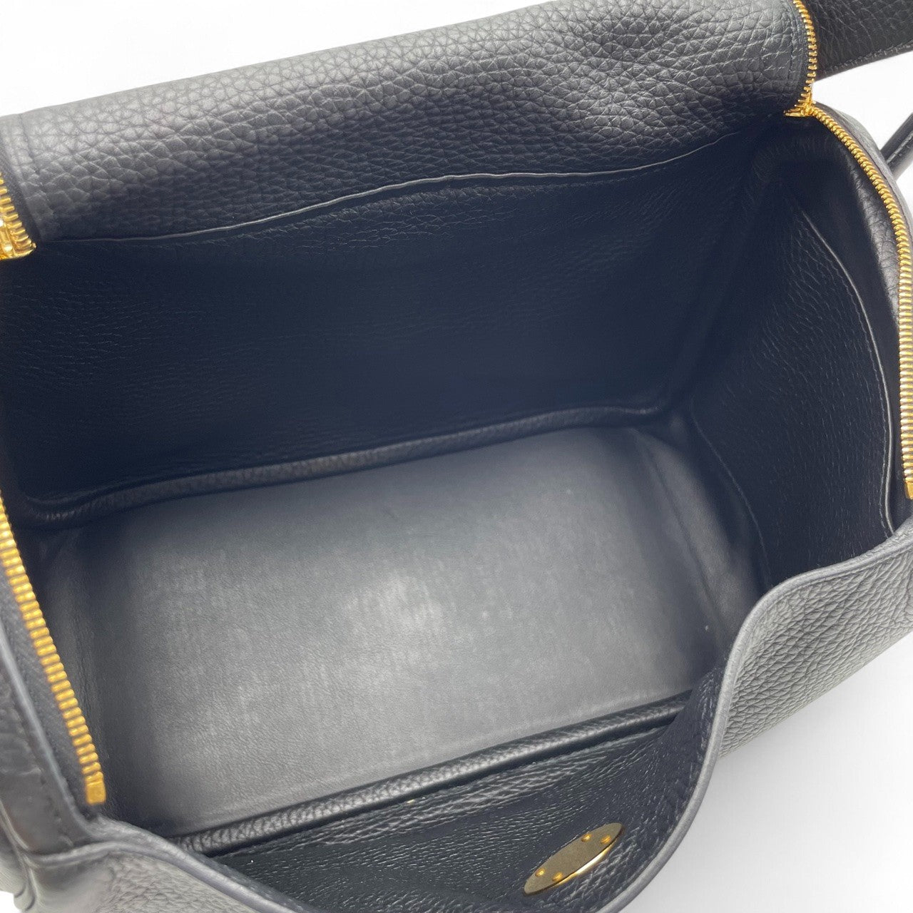 중고 에르메스 린디 26 느와르 토리옹 클레망스 골드 하드웨어 B 스탬프