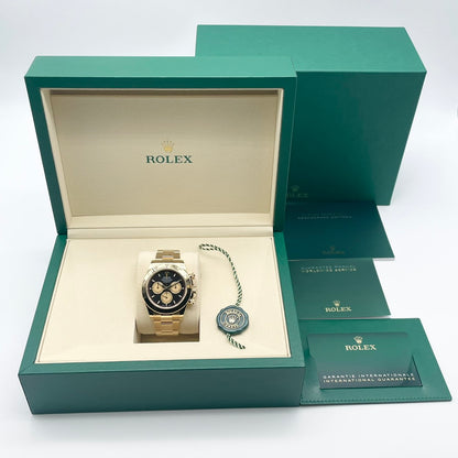 プレオウンド ロレックス デイトナ 126508 インテンスブラック シャンパン イエローゴールド 40mm