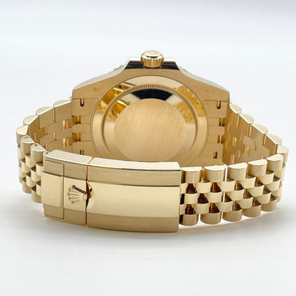 プレオウンド ロレックス GMTマスターII 126718GRNR イエローゴールド ジュビリーブレス ブラック 40mm