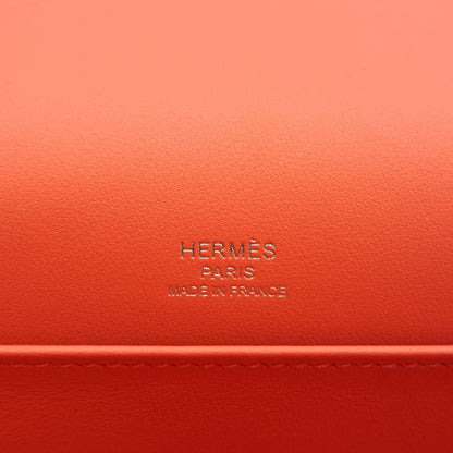 Pre-Owned Hermes Geta Chevre U engraved