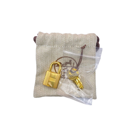 Pre-Owned Hermes Picotin Lock MM Gold Torillon Clemence Gold Hardware U Engraved