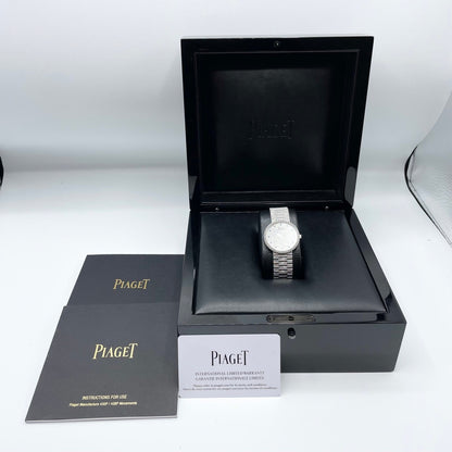 二元piaget Altiplano传统手表G0A37047灰色34mm