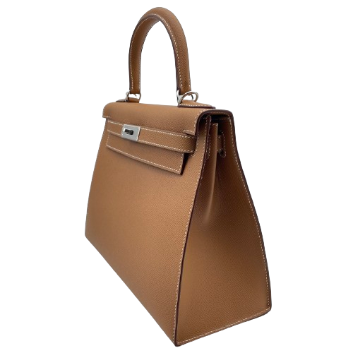 [현금 가격] Hermes Kelly 28 Gold Epson Silver Hardware W 새겨 져