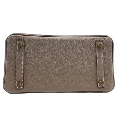 [現金價格]愛馬仕·伯金（Hermes Birkin）25 Etoup dogo金硬件W刻有