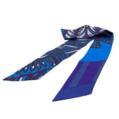 Hermes Twilly Maharani Garden LE JARDIN DE LA MAHARANI Silk Twill