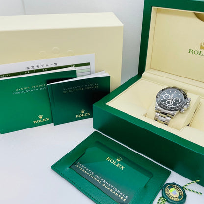 プレオウンド ロレックス デイトナ 116500LN オイスターブレスレット ブラック