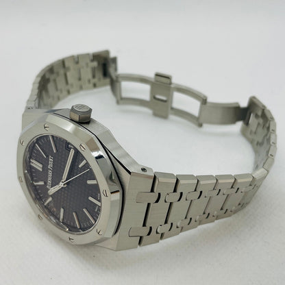 사전 소유의 오디오 돼지 Piguet Royal Oak Grey 15510st.oo.1320st.05 50 주년 기념 모델