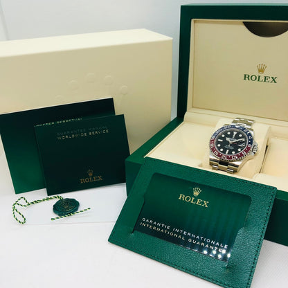 롤렉스 GMT 마스터 II 126710BLRO 굴 팔찌 블랙 펩시