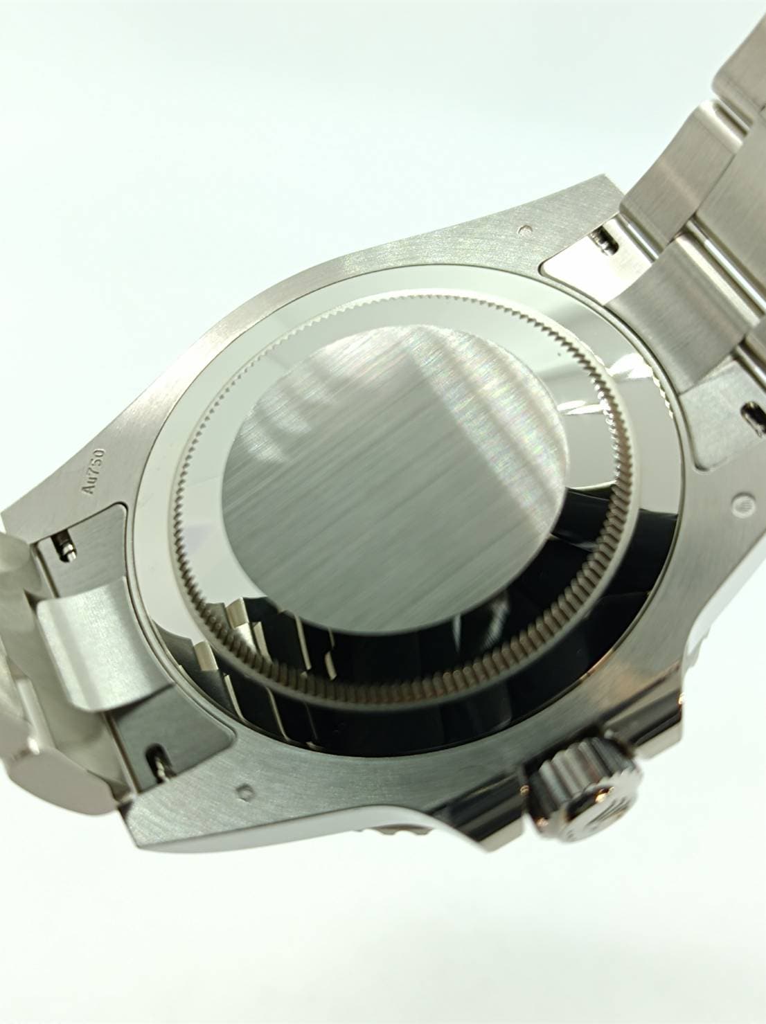 Pre-Owned Rolex GMT Master II 126719BLRO Oyster Bracelet Meteorite White Gold
