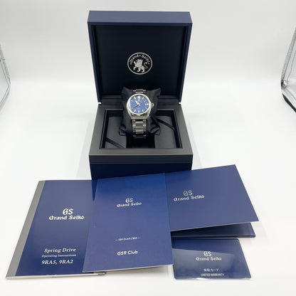 グランドセイコー エボリューション9 スプリングドライブ SLGA007 ブルー 40mm