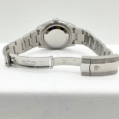 プレオウンド ロレックス デイトジャスト 126200 オリーブグリーン パームモチーフ 36mm