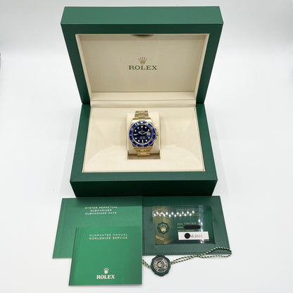 Pre-Owned Rolex Submariner Date 126618LB Blue 41mm