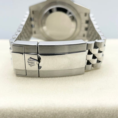 롤렉스 GMT 마스터 II 126710Blro Jubilee 팔찌 검은 40mm