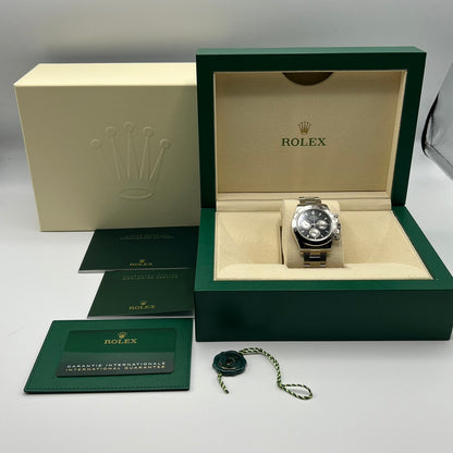 사전 소유 롤렉스 데이토나 126509 밝은 검은 색 및 스틸 40mm